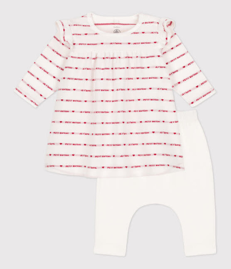 Petit Bateau Petit Bateau Girl's Dress&Legging
