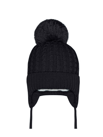 Tuque Pompon Laine Barbaras Fille