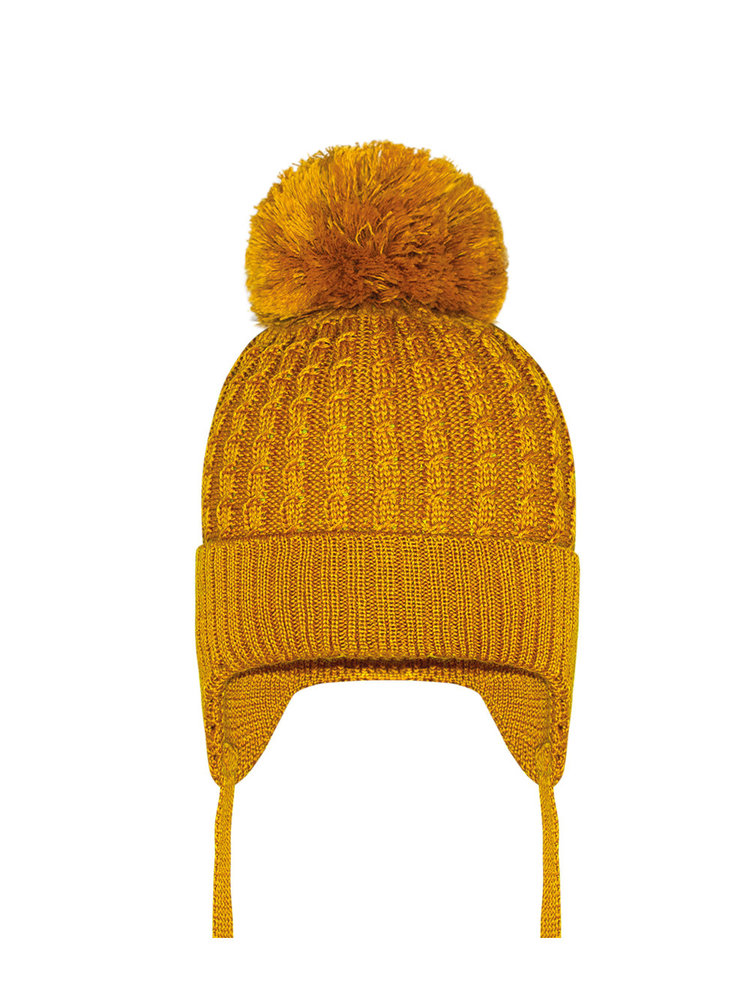 Tuque Pompon Laine Barbaras Fille