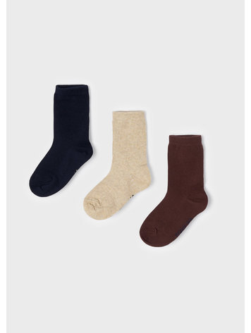 Mayoral Lot 3 Paires Chaussettes Mayoral Garçon