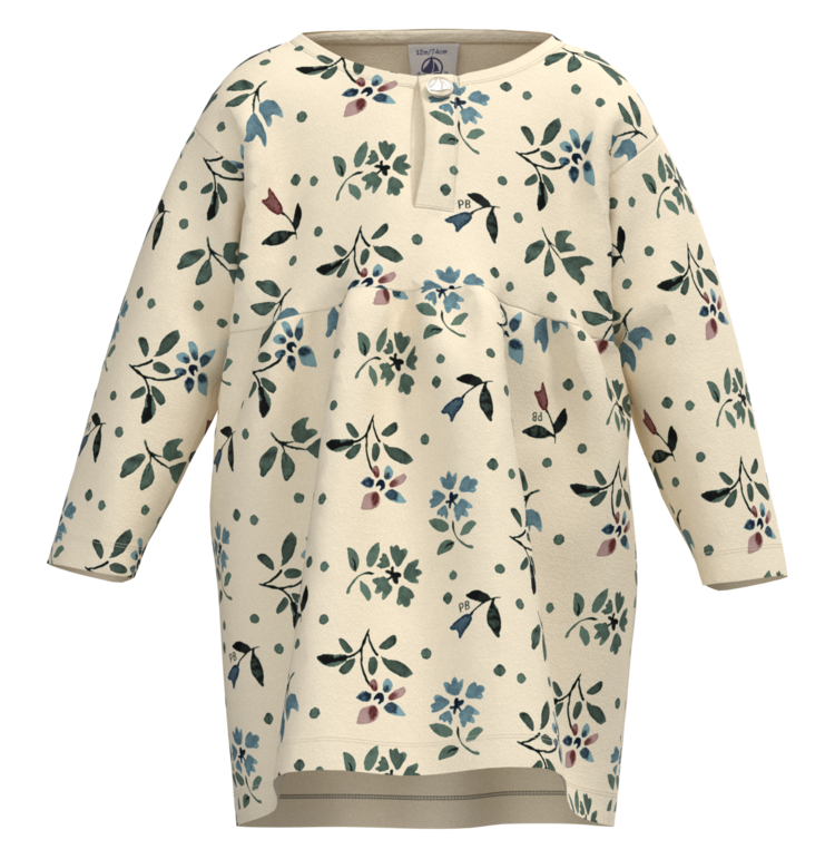 Petit Bateau Robe Petit Bateau Fille