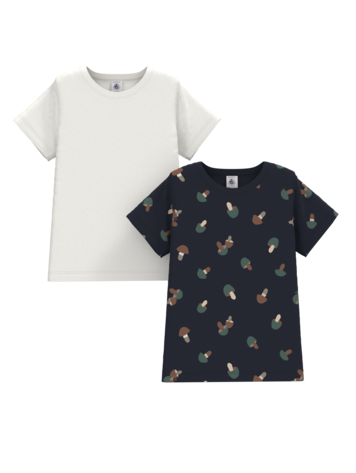 Petit Bateau Petit Bateau Boy's 2 T-Shirts