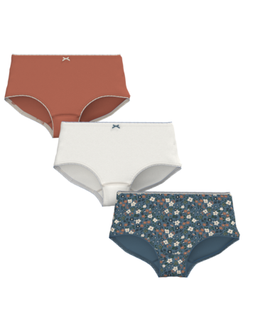 Petit Bateau 3 Shorties Petit Bateau Fille