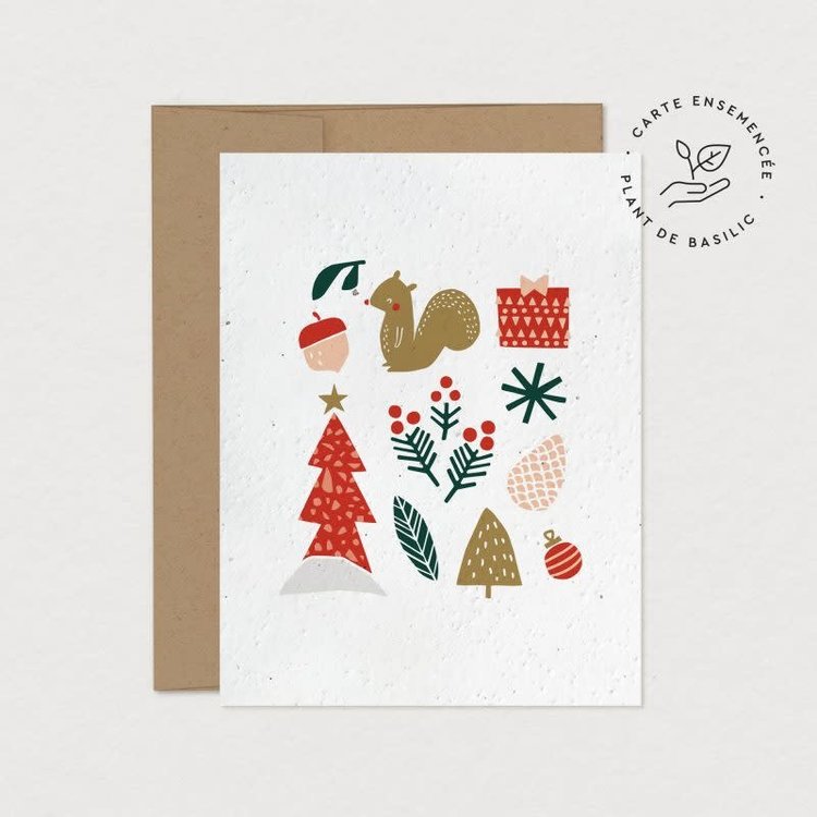 Mimosa Mimosa Wish Card To Plant