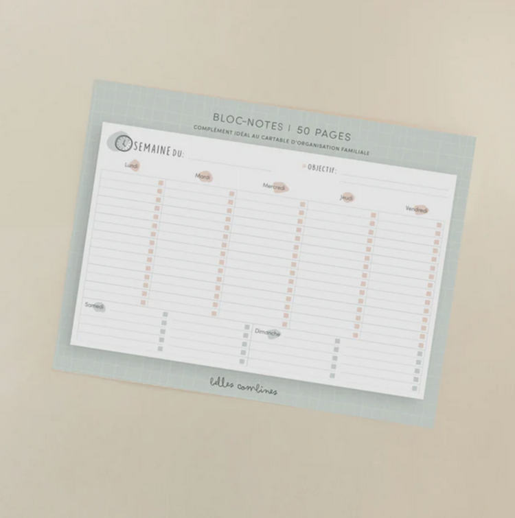 Les Belles Combines Belles Combines Family Planner