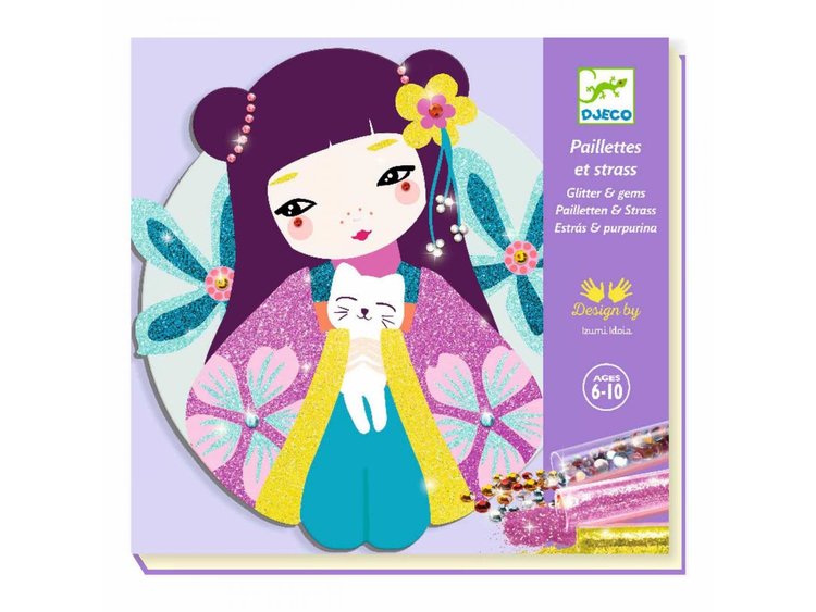 Djeco Djeco Glitter Art Set