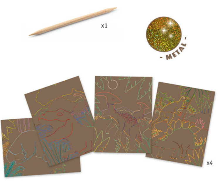 Djeco Cartes à Gratter Djeco