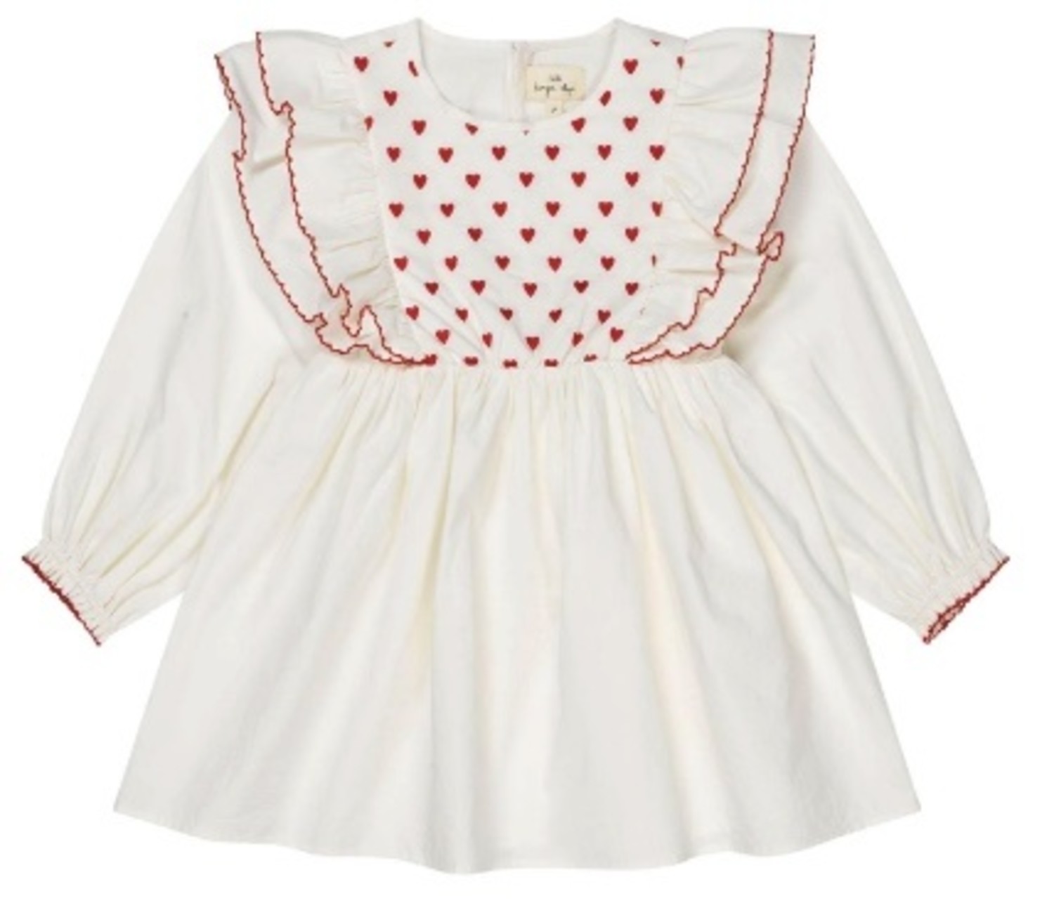 Konges Slojd Girls Heart Dress - Boutique L'Enfantillon