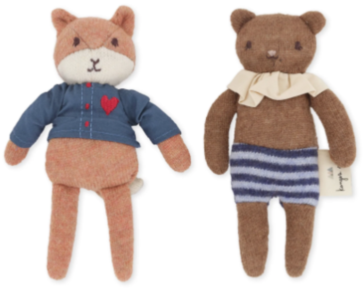 Konges Slojd 2 Amis Peluches Konges Slojd