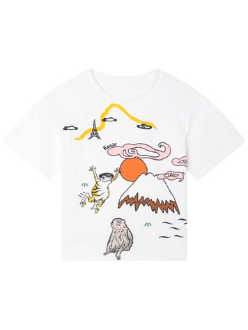 Kenzo Kids T-Shirt  Kenzo Kids  Fille