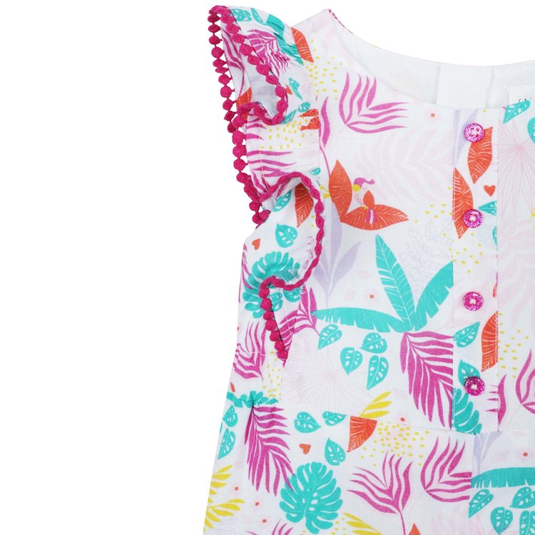 Carrément Beau Carrément Beau Girl's Short Jumpsuit