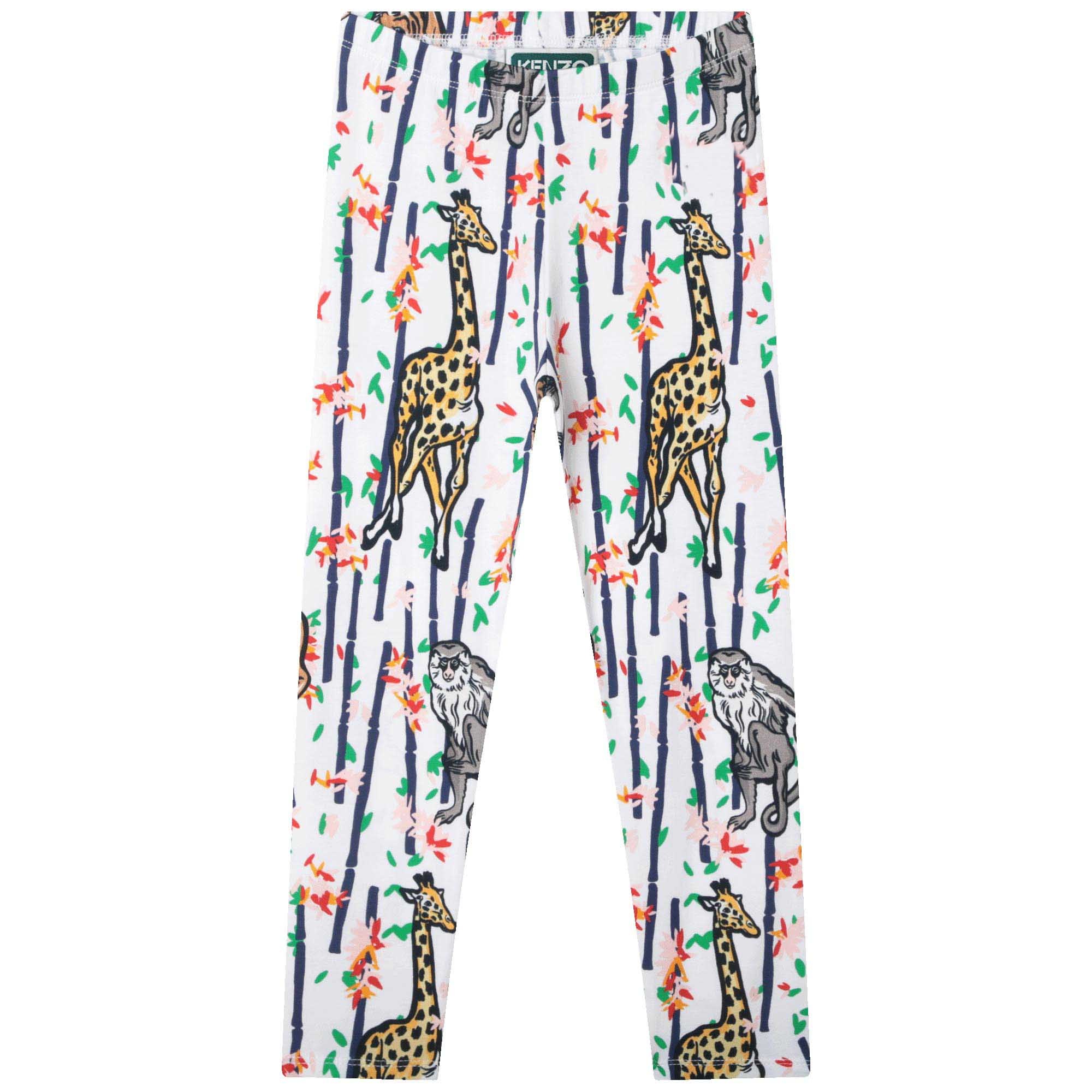 Girls kenzo leggings discount