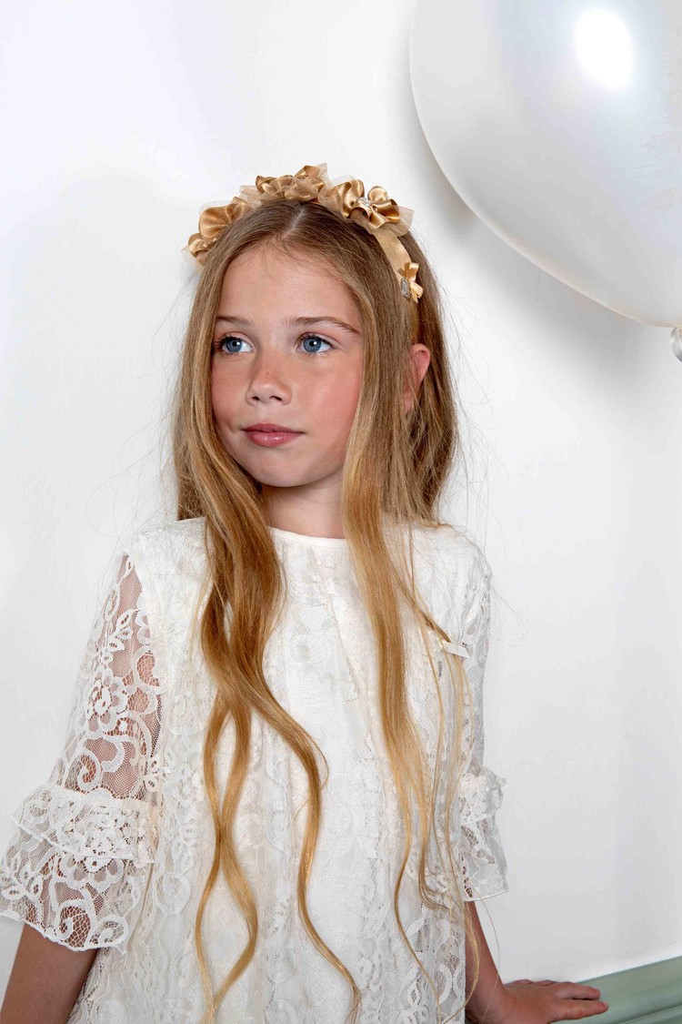 Le Chic Ceinture Satin et Fleurs Le Chic Fille