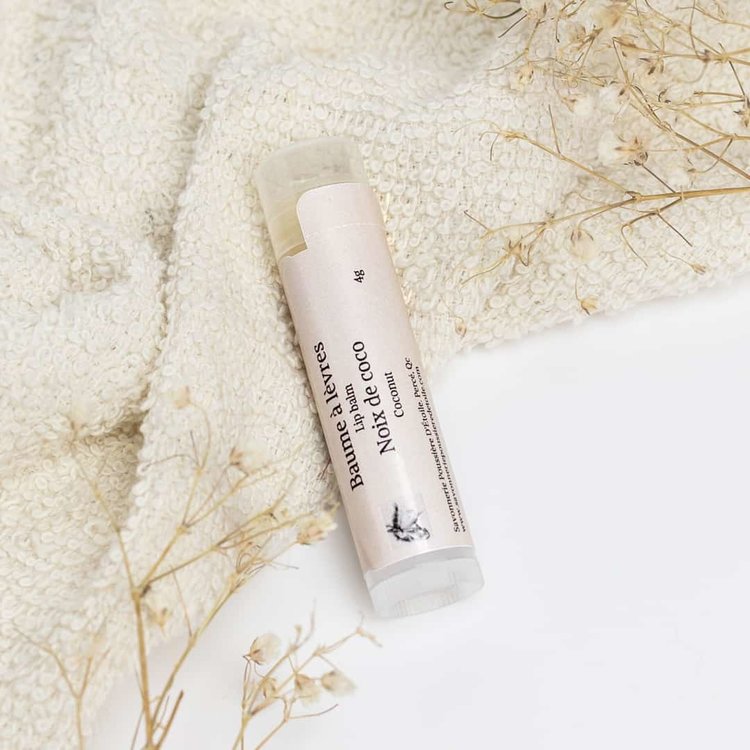 Poussière d'étoile Baume à Lèvre en Tube Poussière D'Étoile Noix de Coco