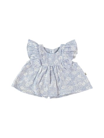 Petit Indi Blouse Fleurie Petit Indi Fille