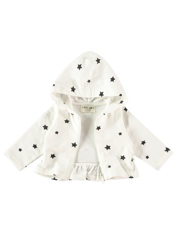 Petit Indi Petit Indi Girls Hooded Vest