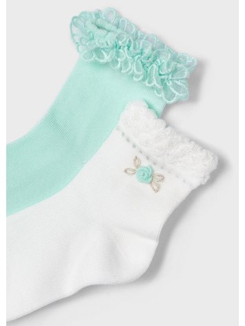 Mayoral 2 Paires Chaussettes Mayoral Fille