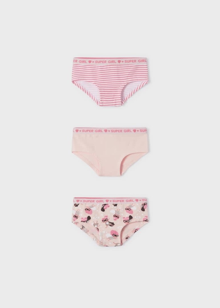 Mayoral Mayoral Girls Panties 3 Pairs Set