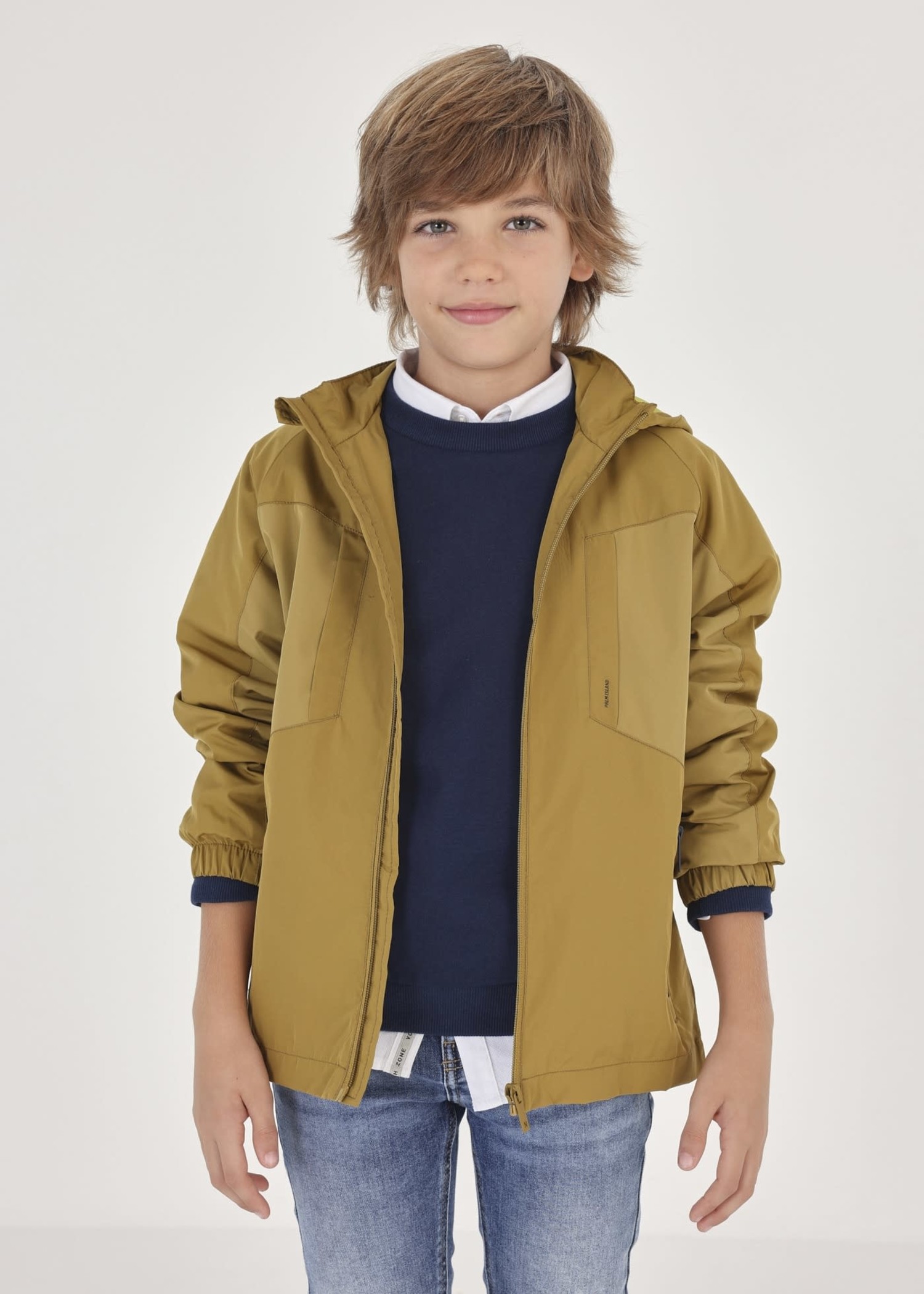 Petit Bateau Coupe Vent Anti UV Garçon - Veste Légère Protection Solaire Enfant