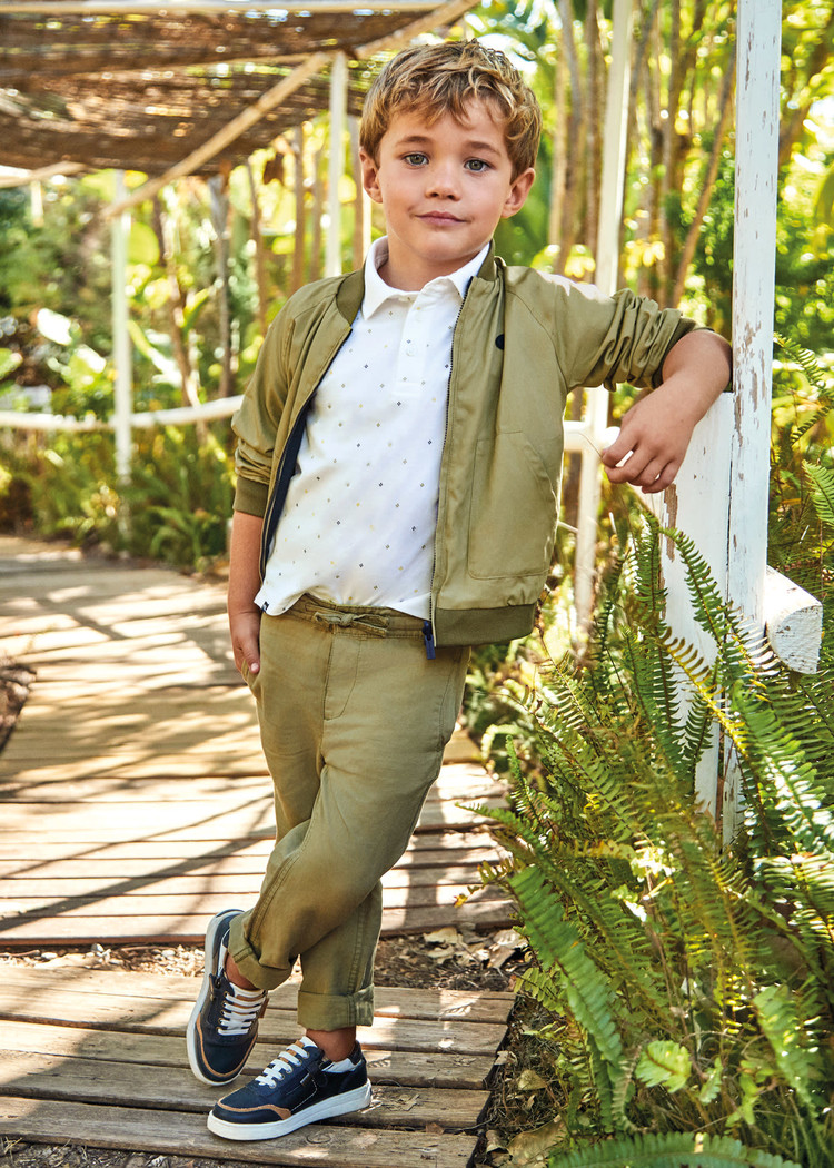 Mayoral Mayoral Boys Faded Linen Pants