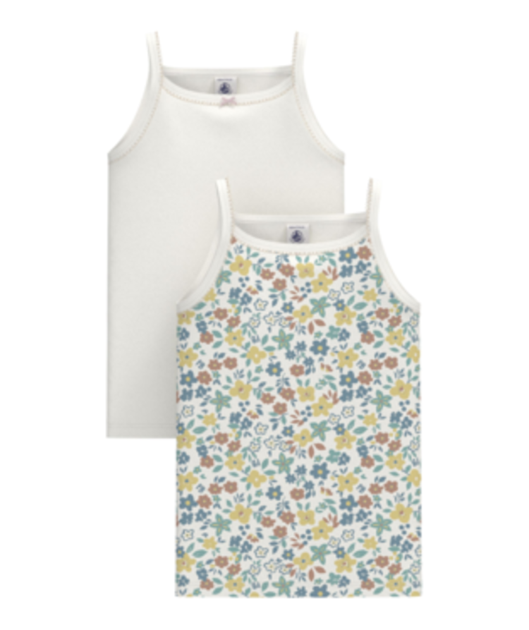 Petit Bateau Petit Bateau Girl's Set of 2 Tank Top