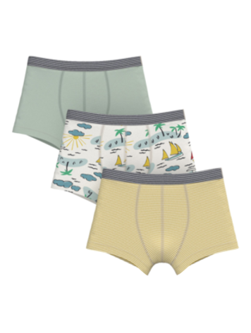 Petit Bateau Lot 3 Boxers Petit Bateau  Garçon