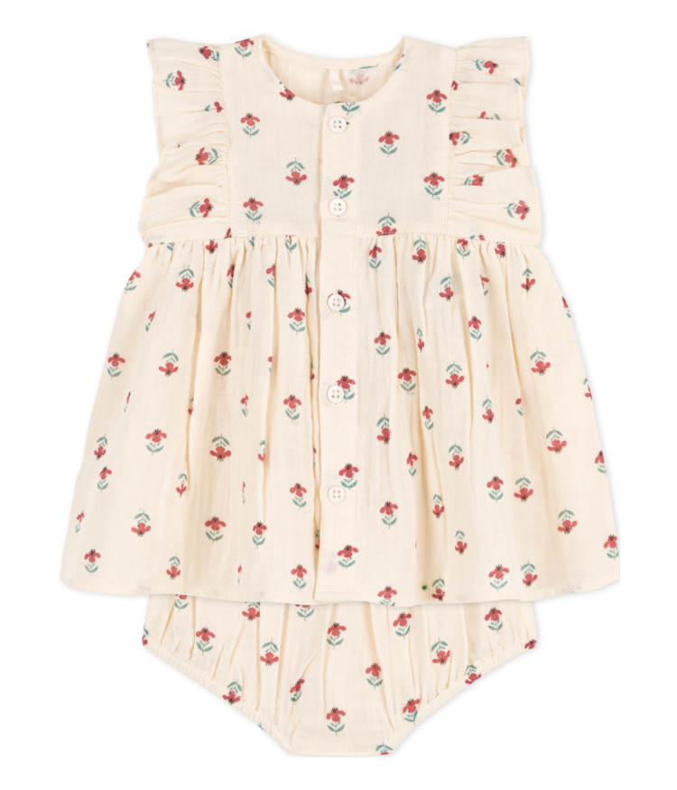 Petit Bateau Petit Bateau Girl's 2 Pieces Set