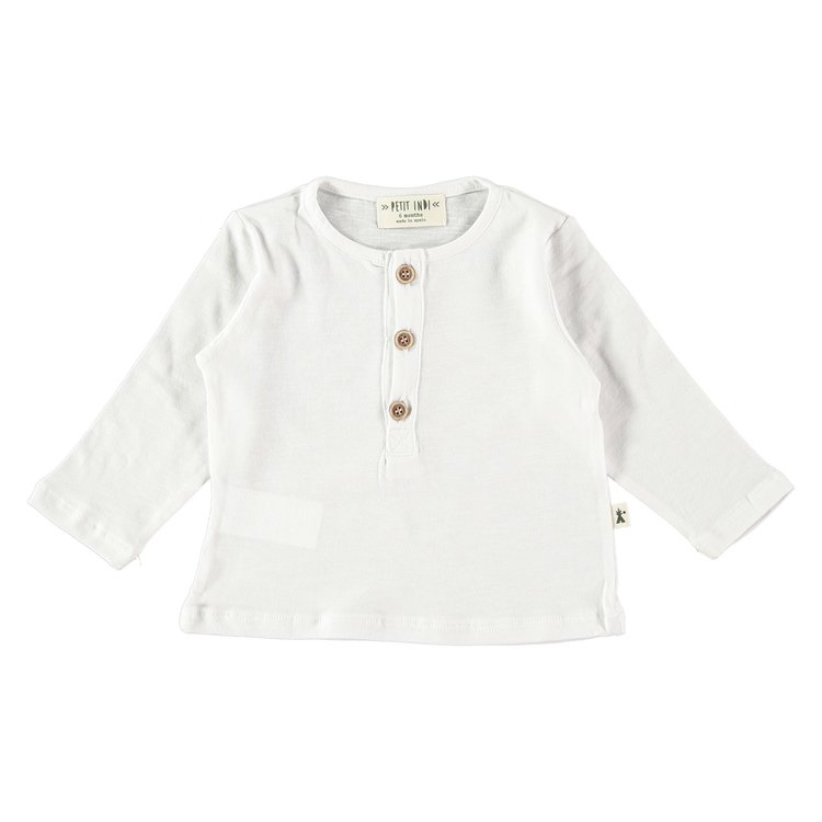 Petit Indi Petit Indi Boys 3 Buttons Sweater