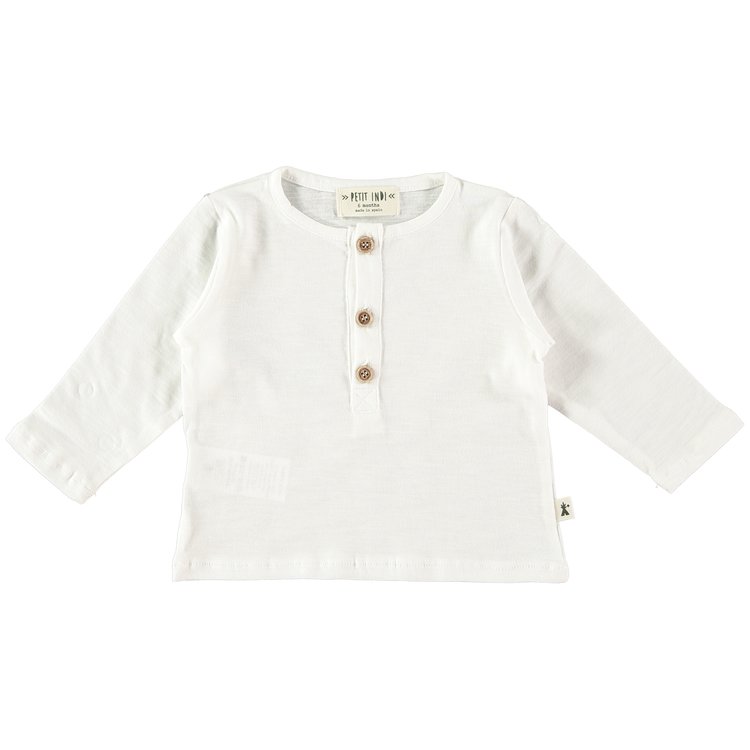 Petit Indi Petit Indi Boys 3 Buttons Sweater