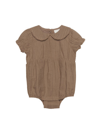 En-Fant En-fant Girls English Embroidery Romper