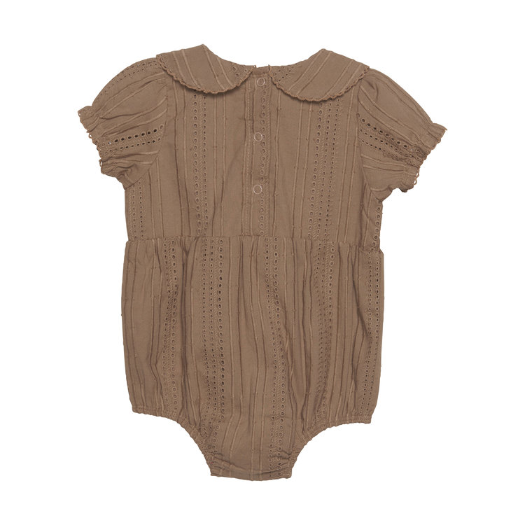 En-Fant En-fant Girls English Embroidery Romper