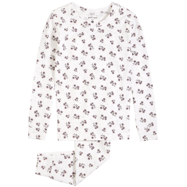 Petit Lem Pyjamas Ensemble 2 Pièces Petit Lem Fille