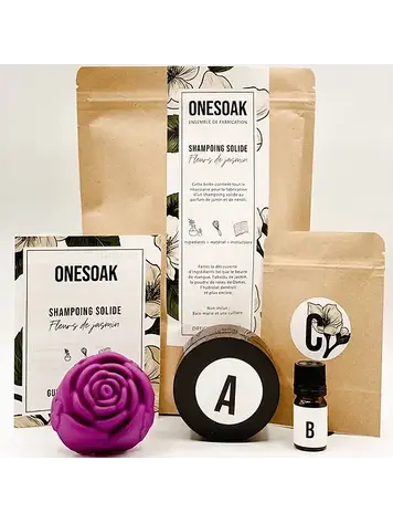 Onesoak Ensemble de Fabrication Shampoing Solide Onesoak