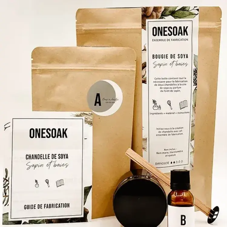 Onesoak Onesoak Soy Candle Making Kit