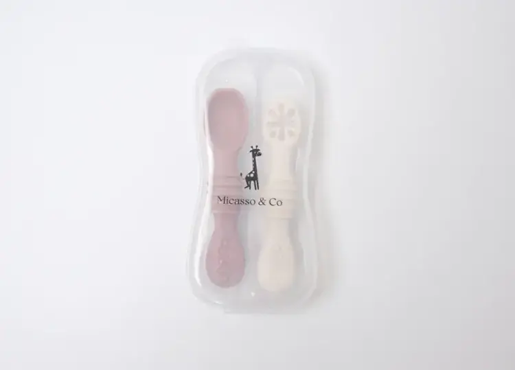 Micasso & Co Micasso & Co  Learning spoon Set of 2