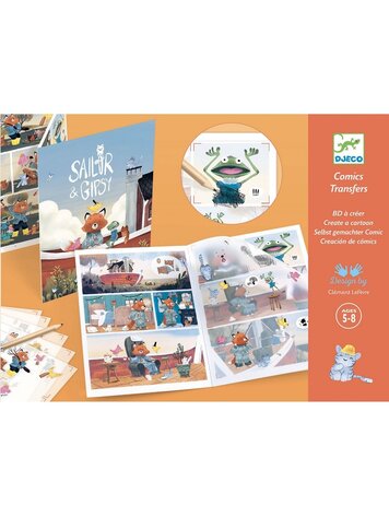 Djeco Décalcomanies BD Djeco