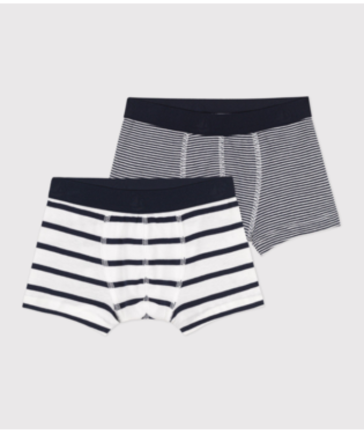 Petit Bateau 2 Boxers Petit Bateau Garçon
