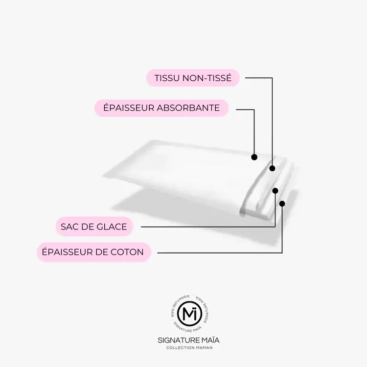 Maîa Maïa Women 2 in 1 Post-Partum Pads