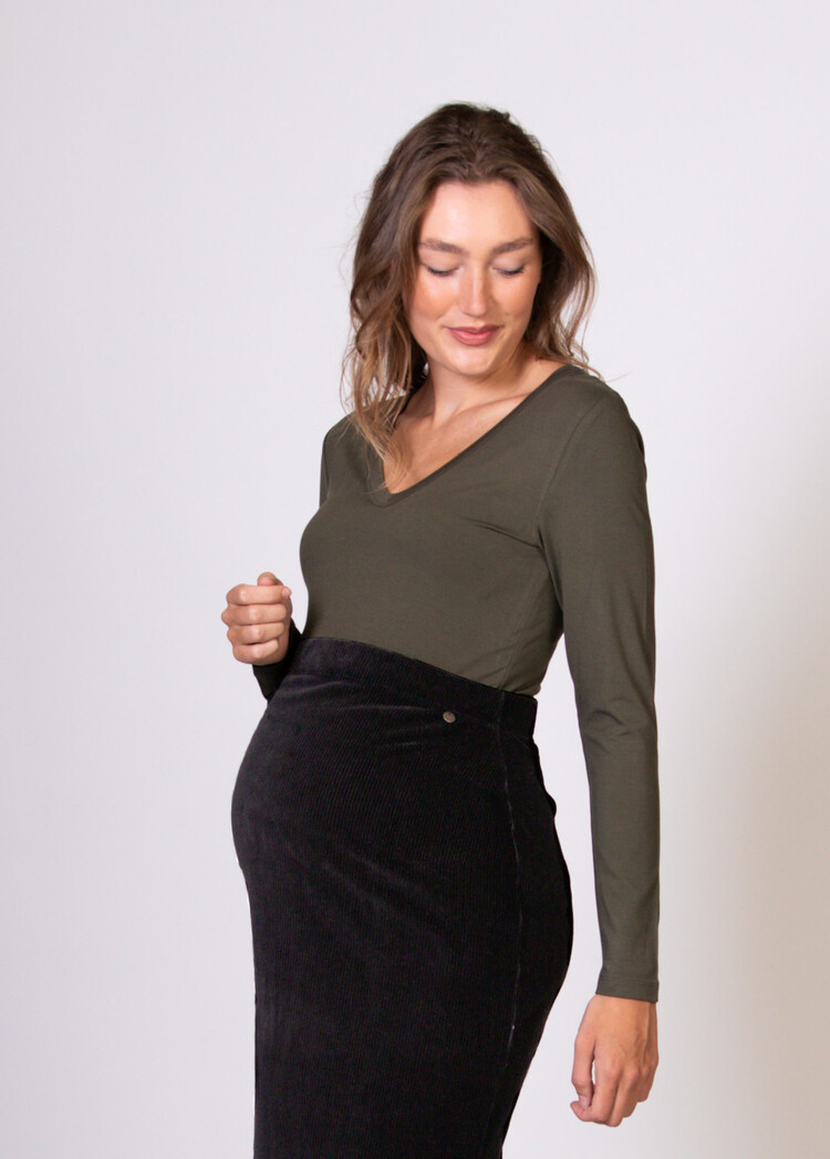 Love2Wait Love2Wait Women Maternity Long Sleeves T-Shirt