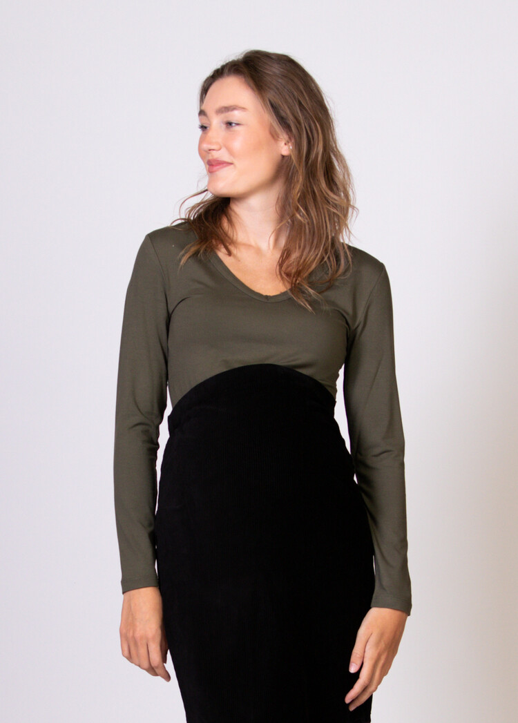 Love2Wait Love2Wait Women Maternity Long Sleeves T-Shirt