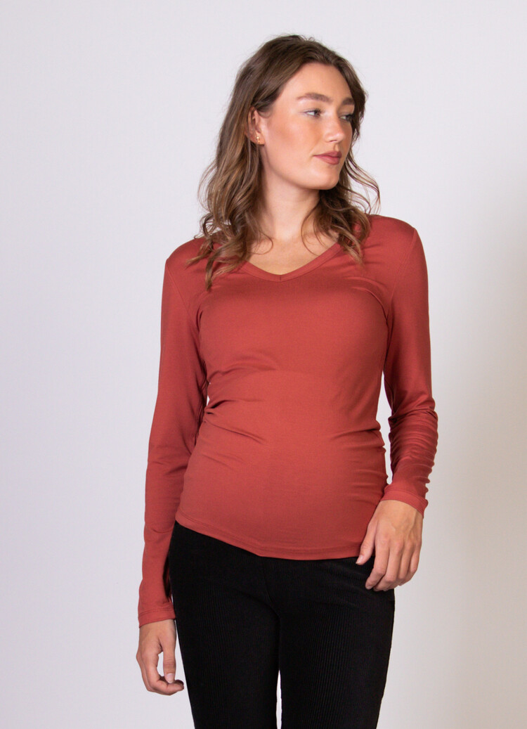 Love2Wait Love2Wait Women Maternity Long Sleeves T-Shirt