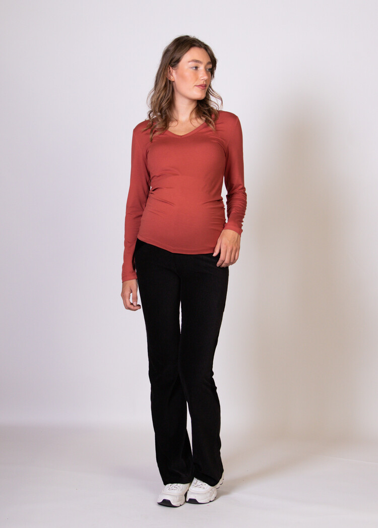 Love2Wait Love2Wait Women Maternity Long Sleeves T-Shirt