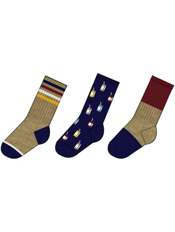 Mayoral 3 Paires Chaussettes Mayoral Garçon