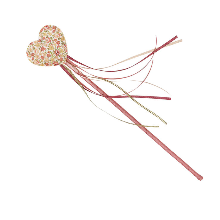 Rockahula Rockahula Girls Margot Floral Heart Wand