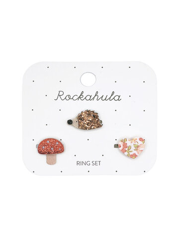 Rockahula Rockahula Girls Hattie Hedgehog Rings