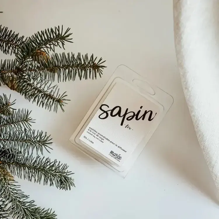 Marée Chandelles Pastilles de Cire de Soya pour Diffuseur Marée Sapin
