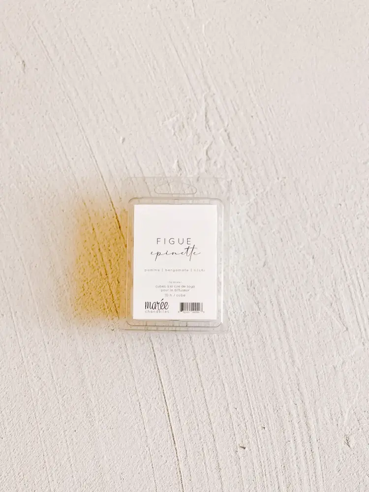 Marée Chandelles Pastilles de cire de Soya pour Diffuseur Marée Figue Épinette