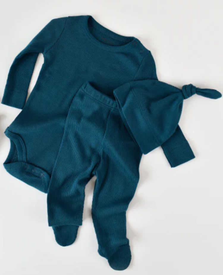 Baby Cosy Ens 3 Pièces avec Pied Garçon Baby Cosy