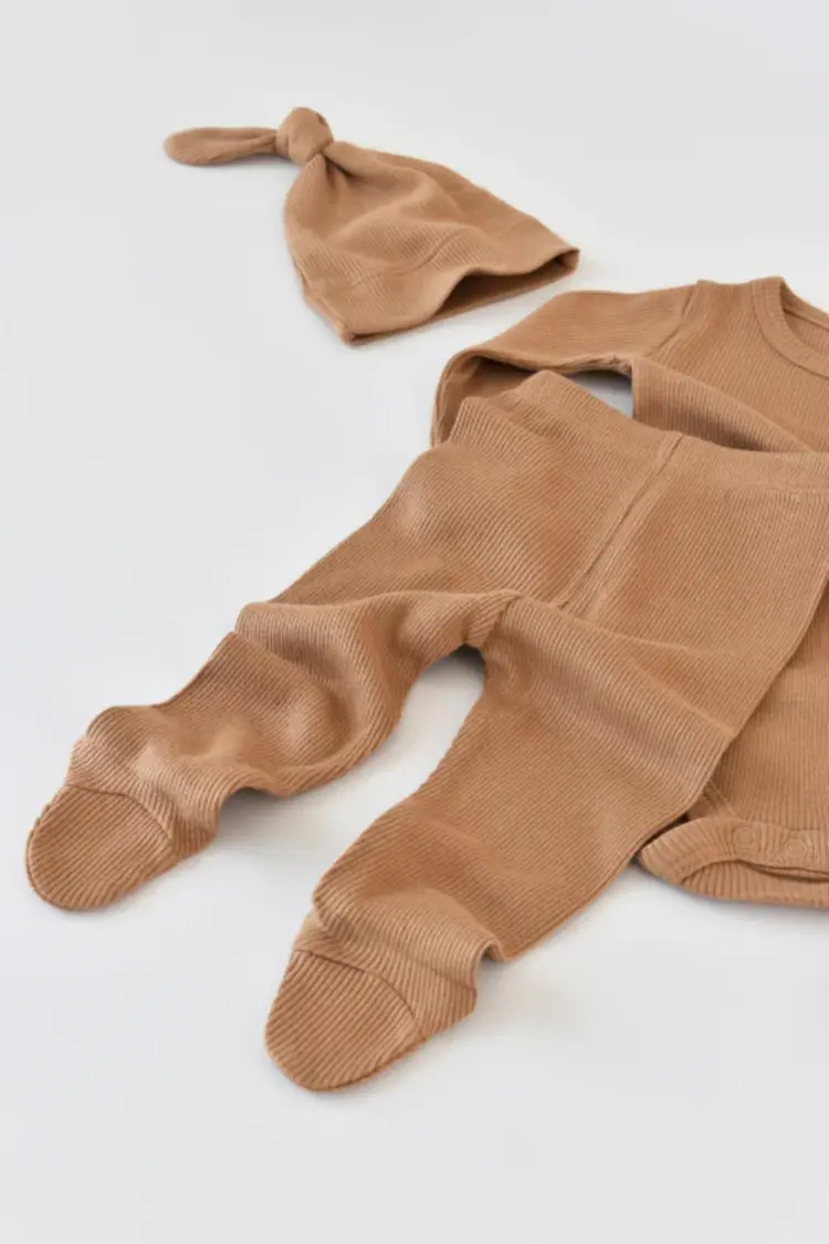 Baby Cosy Ens 3 Pièces avec Pied Garçon Baby Cosy