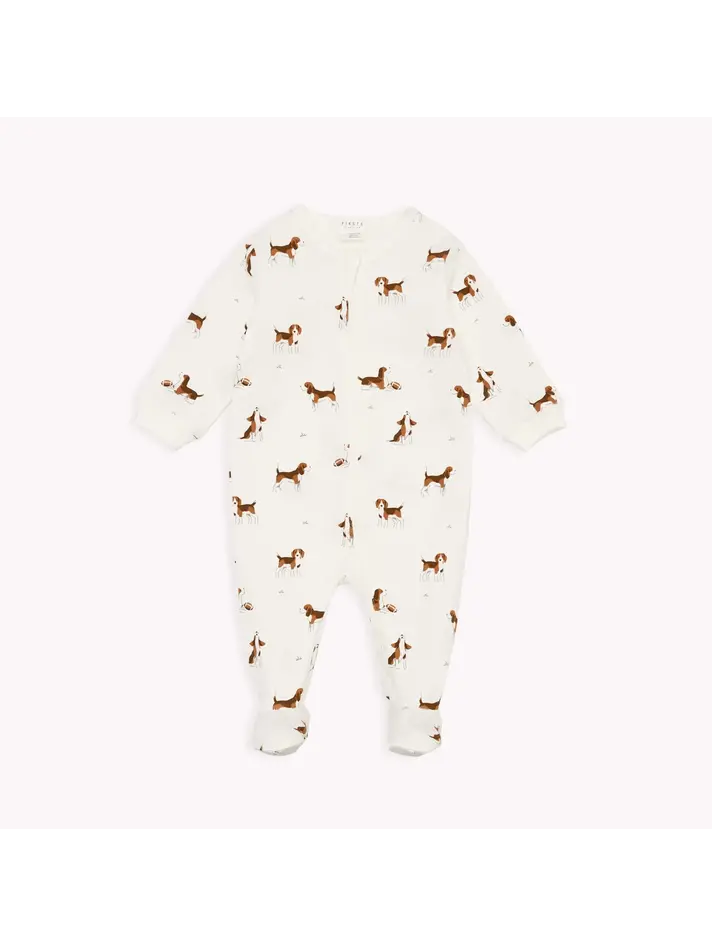 pyjama bebe garcon en velours a rayures sur lavant blanc